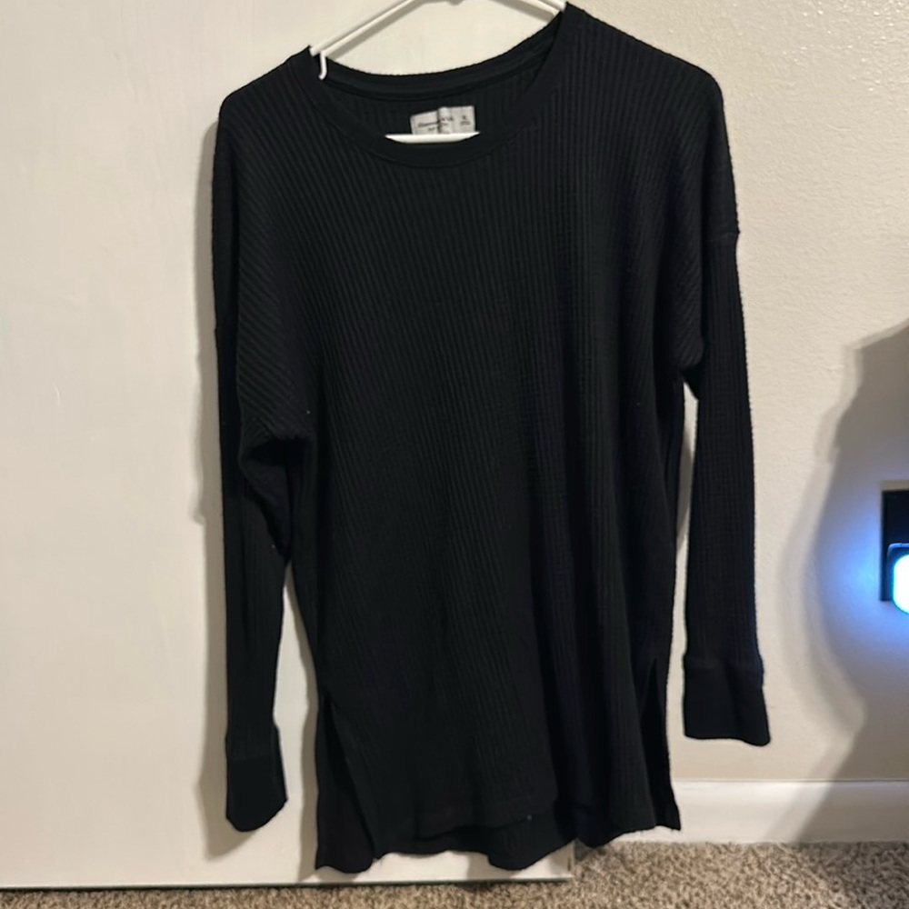Waffle knit Abercrombie and Fitch long sleeve